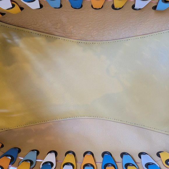 Coach 1941 Rogue Tote Color-Block Chain Link. - Picture 9 of 15